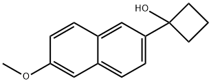 1-(6-methoxynaphthalen-2-yl)cyclobutanol Structure