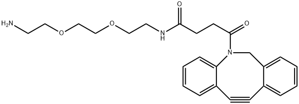 DBCO-PEG2-amine Structure