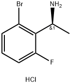 (S)-1-(2-BROMO-6-FLUOROPHENYL)ETHAN-1-AMINE Structure