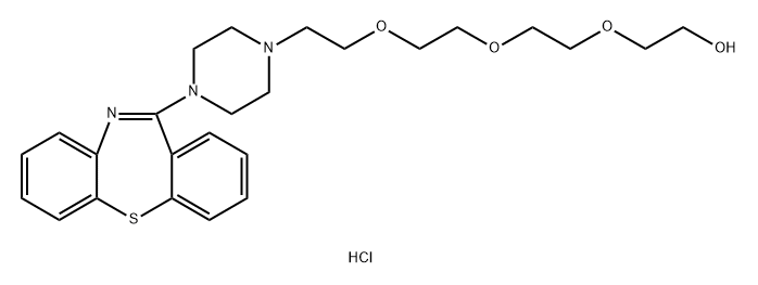 Quetiapine Impurity J HCl Structure