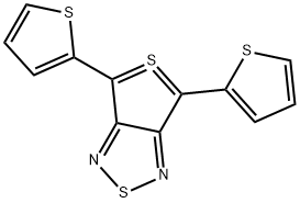 Thieno[3,4-c][1,2,5]thiadiazole-5-SIV, 4,6-di-2-thienyl- (9CI) Structure