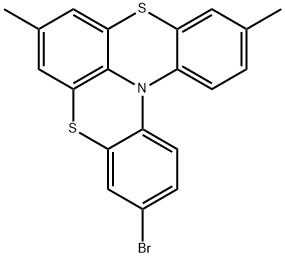 3-bromo-7,11-dimethylbenzo[5,6][1,4]thiazino[2,3,4-kl]phenothiazine Structure