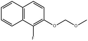 1-fluoro-2-(methoxymethoxy)naphthalene Structure