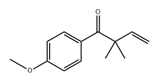 1-(4-Methoxyphenyl)-2,2-dimethyl-3-buten-1-one Structure