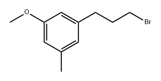 3-(3-Bromopropyl)-5-methylanisole Structure