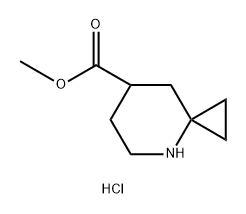 Methyl 4-azaspiro[2.5]octane-7-carboxylate hydrochloride Structure