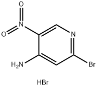 4-Pyridinamine, 2-bromo-5-nitro-, hydrobromide (1:1) 구조식 이미지