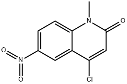 4-Chloro-1-methyl-6-nitroquinolin-2(1H)-one Structure