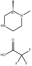 (2S)-1,2-Dimethyl-piperazine 2,2,2-trifluoro-acetate Structure