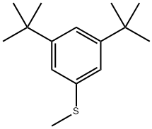 (3,5-Di-tert-butylphenyl)(methyl)sulfane Structure