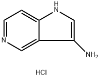 1H-Pyrrolo[3,2-c]pyridin-3-amine hydrochloride Structure