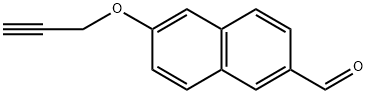 6-(2-Propyn-1-yloxy)-2-naphthalenecarboxaldehyde Structure