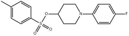 1-(4-Fluorophenyl)-4-piperidinol 4-(4-methylbenzenesulfonate) Structure