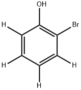 Phen-2,3,4,5-d4-ol, 6-bromo- 구조식 이미지