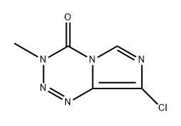 8-Chloro-3-methylimidazo[5,1-d][1,2,3,5]tetrazin-4(3H)-one 구조식 이미지