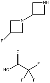 1-(azetidin-3-yl)-3-fluoroazetidine, bis(trifluoroacetic acid) 구조식 이미지