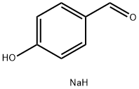 Benzaldehyde, 4-hydroxy-, sodium salt (1:1) 구조식 이미지