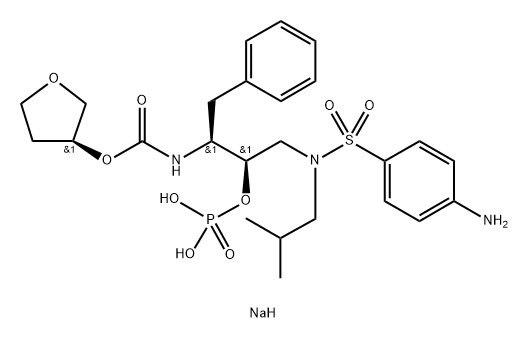 FosaMprenavir SodiuM Structure