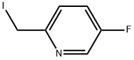 5-Fluoro-2-(iodomethyl)pyridine 구조식 이미지