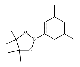 2-(3,5-Dimethyl-1-cyclohexen-1-yl)-4,4,5,5-tetramethyl-1,3,2-dioxaborolane Structure