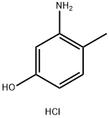 3-amino-4-methylphenol hydrochloride Structure