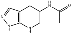 N-(4,5,6,7-tetrahydro-1H-pyrazolo[3,4-b]pyridin-5-yl)acetamide Structure