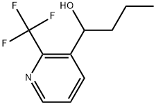 α-Propyl-2-(trifluoromethyl)-3-pyridinemethanol Structure