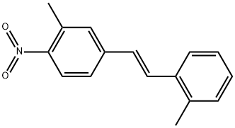 (E)-2-methyl-4-(2-methylstyryl)-1-nitrobenzene Structure