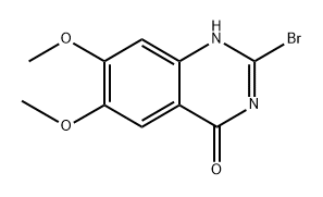2-Bromo-6,7-dimethoxyquinazolin-4(3H)-one Structure