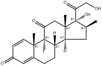 11-Keto Betamethasone Structure