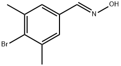 (E)-4-bromo-3,5-dimethylbenzaldehyde oxime Structure