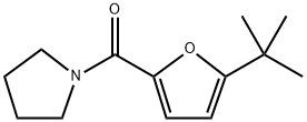 (5-(tert-butyl)furan-2-yl)(pyrrolidin-1-yl)methanone Structure