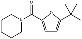 (5-(tert-butyl)furan-2-yl)(piperidin-1-yl)methanone Structure