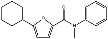 5-cyclohexyl-N-methyl-N-phenylfuran-2-carboxamide Structure