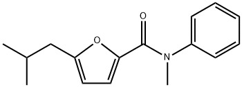 5-isobutyl-N-methyl-N-phenylfuran-2-carboxamide Structure