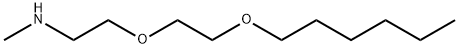 2-[2-(Hexyloxy)ethoxy]-N-methylethanamine Structure