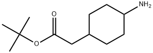 (4-Amino-cyclohexyl)-acetic acid tert-butyl ester Structure