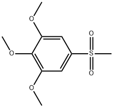 1,2,3-Trimethoxy-5-(methylsulfonyl)benzene Structure