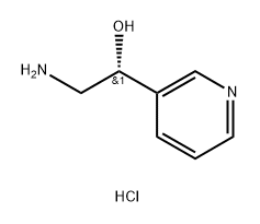 R)-2-Amino-1-(pyridin-3-yl)ethanol hydrochloride (1:2 Structure