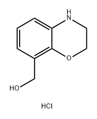 (3,4-dihydro-2H-1,4-benzoxazin-8-yl)methanol hydrochloride Structure