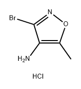 4-Isoxazolamine, 3-bromo-5-methyl-, hydrochloride (1:1) Structure