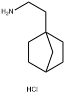 Bicyclo[2.2.1]heptane-1-ethanamine, hydrochloride (1:1) Structure