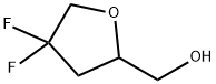 (4,4-Difluorotetrahydrofuran-2-yl)methanol Structure