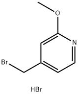 4-(Bromomethyl)-2-methoxypyridine hydrobromide Structure