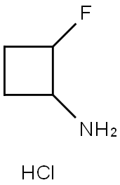 2-fluorocyclobutanamine hydrochloride Structure