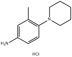 3-methyl-4-(piperidin-1-yl)aniline dihydrochloride Structure