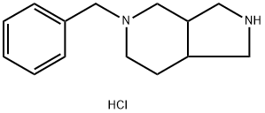 5-Benzyl-octahydropyrrolo[3,4-c]pyridine dihydrochloride Structure