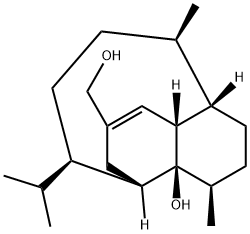 (1S,4aS,5S,8R,8aS,9R,12R)-1,2,4a,5,6,7,8,8a-Octahydro-8a-hydroxy-8,9-dimethyl-12-(1-methylethyl)-1,5-butanonaphthalene-3-methanol Structure