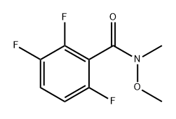 2,3,6-Trifluoro-N-methoxy-N-methylbenzamide Structure