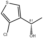 3-Thiophenemethanol, 4-chloro-α-methyl-, (αS)- 구조식 이미지